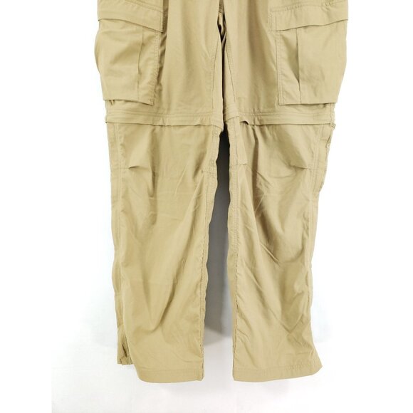 REI Light Weight Convertible Pants Men's Size 40x32 Tan Gusseted - Picture 5 of 10